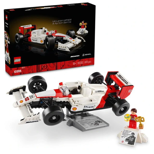 LEGO Icons 10330 McLaren MP4/4 & Ayrton Senna Bauset