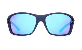 Red Bull Spect DRILL sunglasses blue with purple-blue lenses