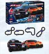 Autorennbahn PISTA Alfa Romeo Carabinieri - Bugatti 1:43
