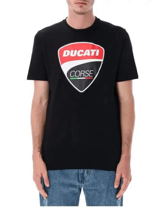 Ducati Corse T-shirt with Ducati logo black