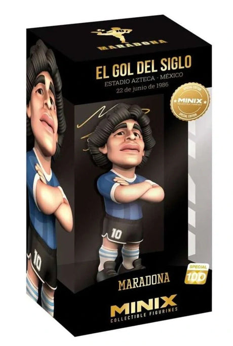 Minix Diego Maradona Figur – Tor des Jahrhunderts 1986, 12 cm