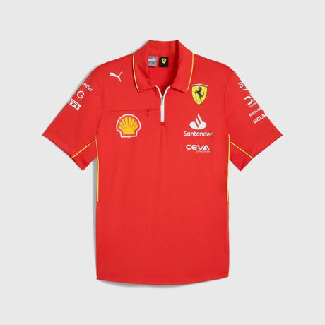 Scuderia Ferrari F1 Team-Poloshirt PRO rot