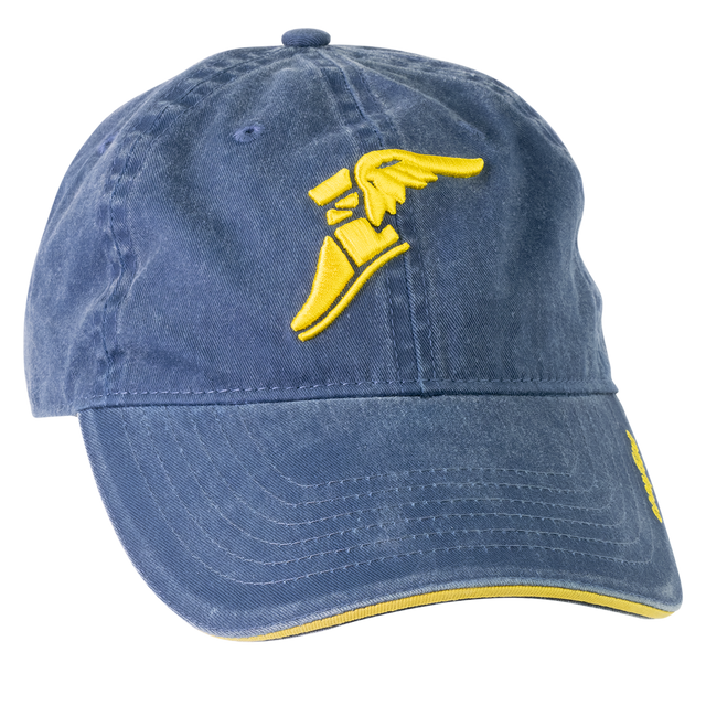 Goodyear Wingfoot fan cap light blue