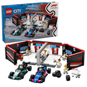 LEGO Bauset Alpine/Mercedes – Formel-1-Garage – City Edition
