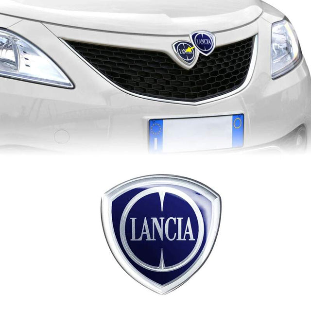 Lancia 3D LOGO sticker for the front bonnet