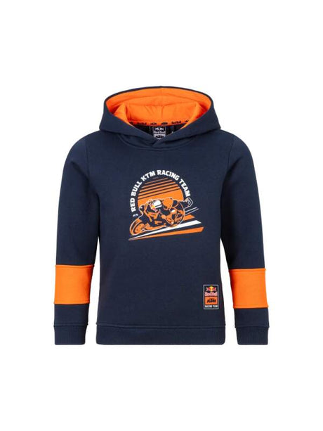 KTM Red Bull Racing Kinder-Hoodie GRID dunkelblau - 164 CM