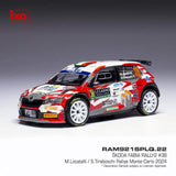 Modell IXO Škoda Fabia Rally2 2024 N.38 M. Locatelli – Rallye Monte Carlo