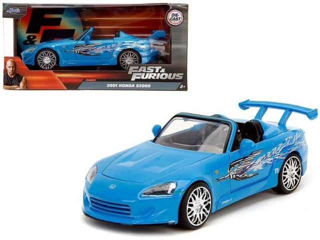 Modell Fast & Furious Honda S2000 blau