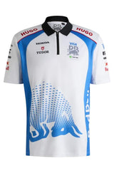 Visa Cash App RB team polo shirt with sponsor logos