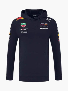 Oracle Red Bull Racing team hoodie with sponsor logos