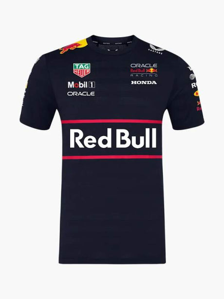 Oracle Red Bull Racing Team-T-Shirt mit Sponsorenlogos