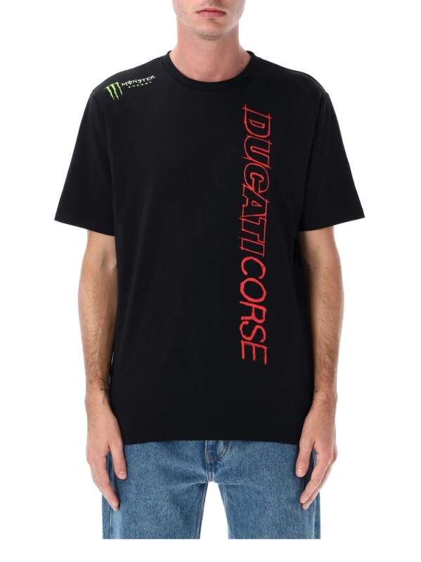 Ducati Corse – Monster Energy fan T-shirt with logo