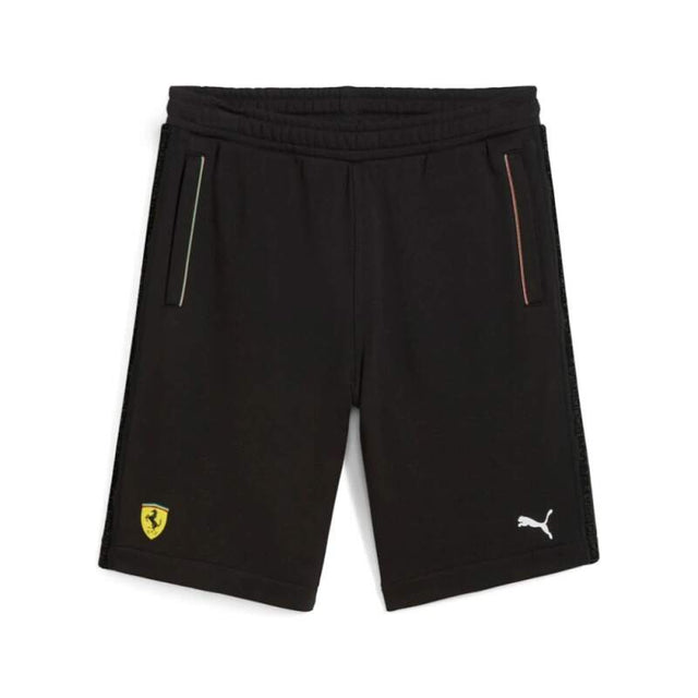 Scuderia Ferrari – Puma Freizeit-Shorts mit Logo schwarz