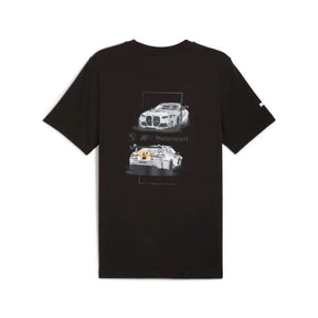 BMW Motorsport fan T-shirt with racing motif black