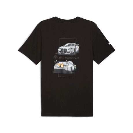 BMW Motorsport Fan-T-Shirt mit Rennmotiv schwarz