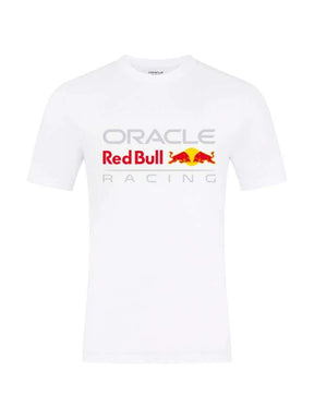 Oracle Red Bull Racing Freizeit-T-Shirt CORE mit Logo weiß