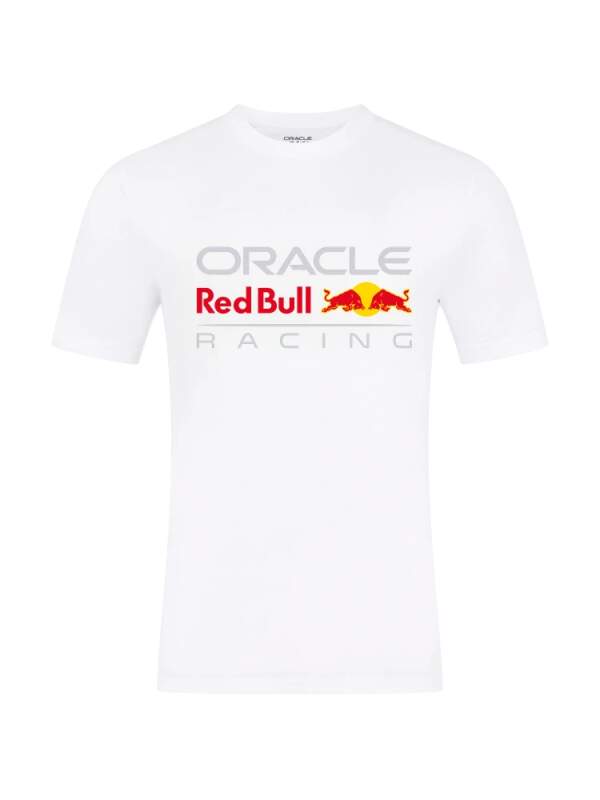 Oracle Red Bull Racing Freizeit-T-Shirt CORE mit Logo weiß