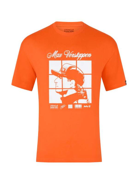 Oracle Red Bull Racing T-Shirt - Max Verstappen MV1 orange