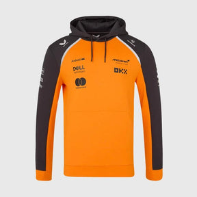 McLaren F1 team hoodie with sponsor logos