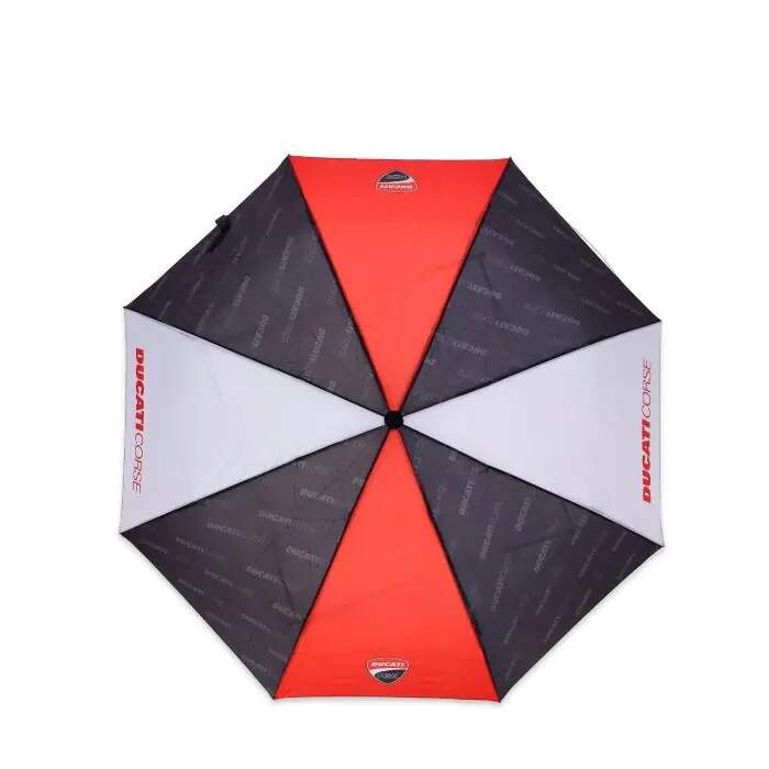 Ducati Corse folding umbrella with logo