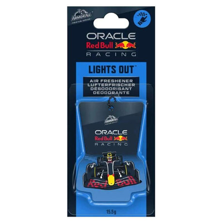 Red Bull Racing car air freshener – Armor All – hanging Formula 1 car blue