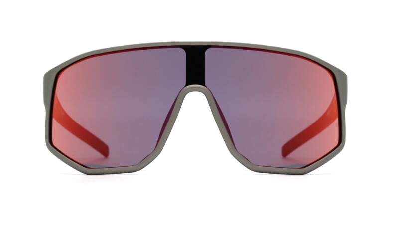 Red Bull Spect Sonnenbrille DASH grau mit purpurfarbenem Glas