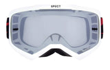 Red Bull Spect Motocrossbrille EVAN weiß mit klarem Glas