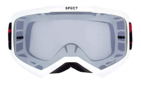 Red Bull Spect Motocrossbrille EVAN weiß mit klarem Glas