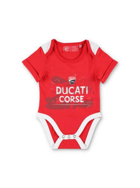 Ducati Corse baby bodysuit with kids' motif