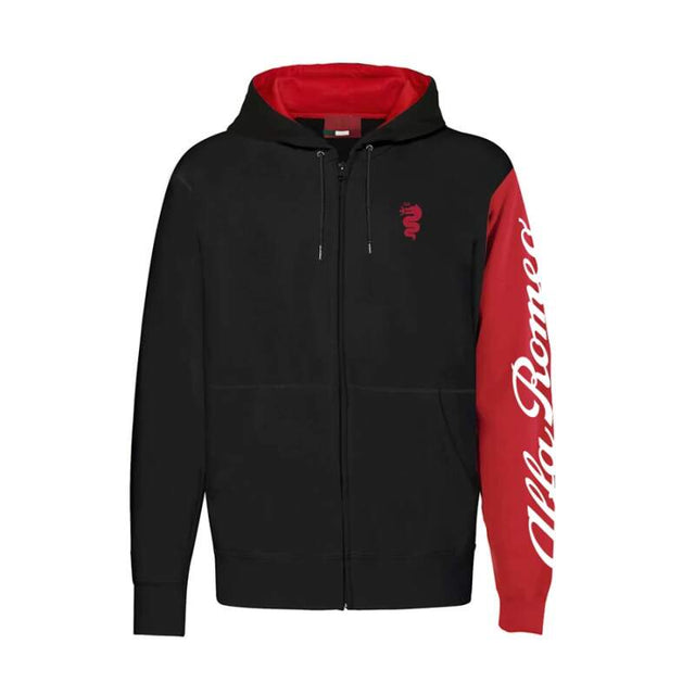Alfa Romeo Sweatjacke mit AR-Logo schwarz - S