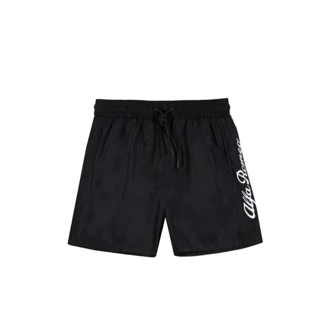 Alfa Romeo beach shorts with AR lettering