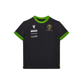 Lamborghini Squadra Corse kids' T-shirt with sponsor logos – 9–12 years