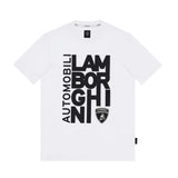 Automobili Lamborghini Freizeit-T-Shirt weiß