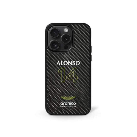 Aston Martin F1 Team Hülle für iPhone 16 Fernando Alonso