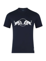 Oracle Red Bull Racing T-Shirt mit Bullen-Motiv – Marineblau