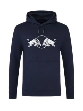 Oracle Red Bull Racing Hoodie with Bull Motif – Navy