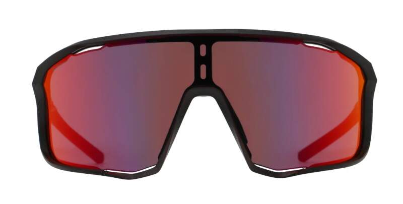 Red Bull Spect Sonnenbrille RUMBLE schwarz mit blau-violettem Glas