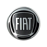 Fiat 3D-Logo-Aufkleber schwarz 58 mm