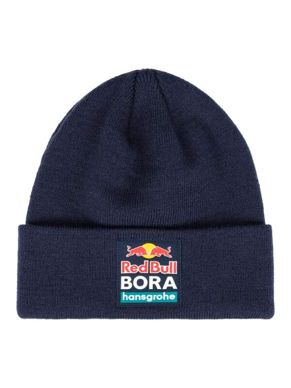 Red Bull Bora Hansgrohe team beanie navy with logo