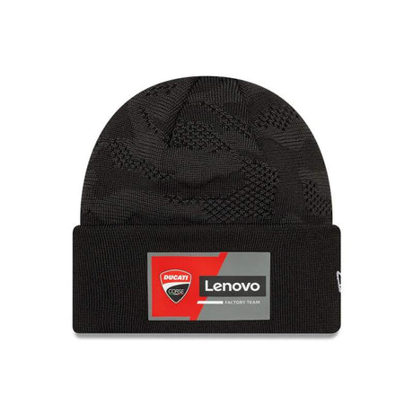 Ducati Corse Wintermütze mit Logo schwarz