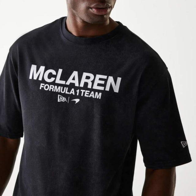 McLaren F1 Freizeit-T-Shirt NE Wordmark schwarz