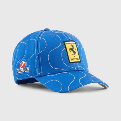 Scuderia Ferrari SE Monza Team-Cap mit Sponsorenlogos