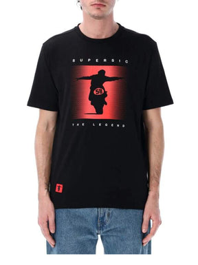 Marco Simoncelli Iconic fan T-shirt, black