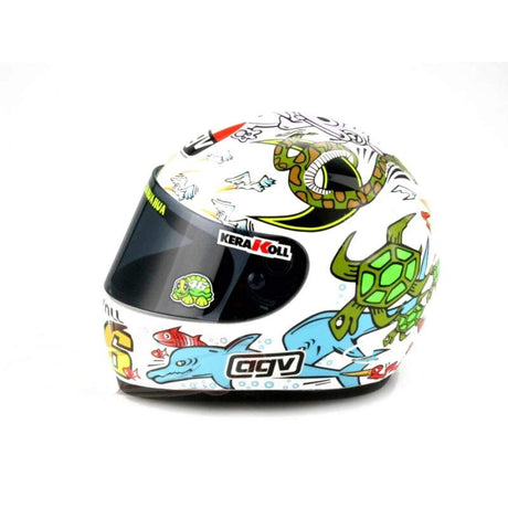Helmmodell Valentino Rossi MotoGP Valencia 2005