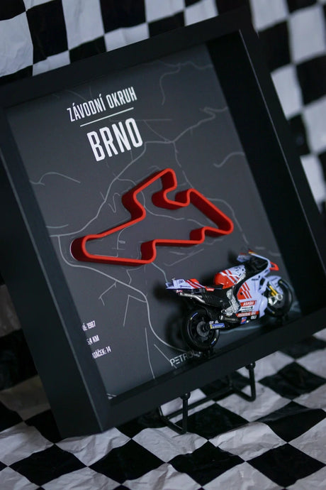Petrol Art 3D-Bild – Marc Marquez, Brno