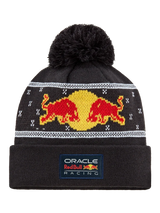 Oracle Red Bull Racing Bommelmütze mit Logo – Christmas Edition