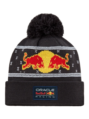 Oracle Red Bull Racing Bommelmütze mit Logo – Christmas Edition