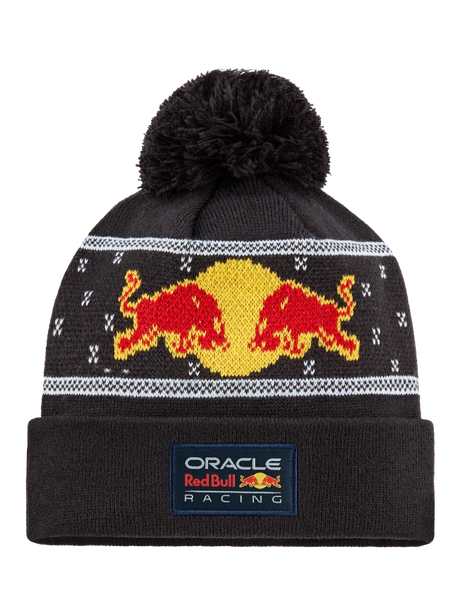 Oracle Red Bull Racing Bommelmütze mit Logo – Christmas Edition