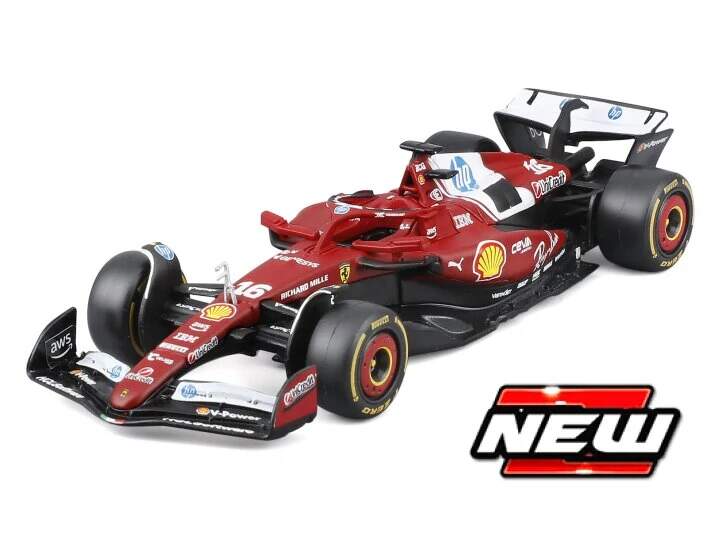Modell Scuderia Ferrari SF-25 BBurago #16 Charles Leclerc 2025