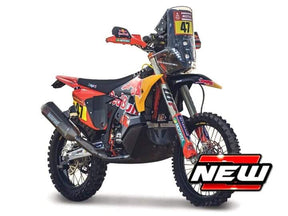 Motorradmodell Red Bull KTM 450 Rally Dakar 2024 Kevin Benavides Nr. 47